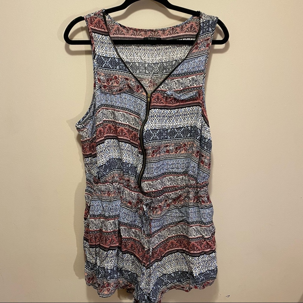 Romper with zíper